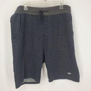 BKYLN Cloth Work Wear Gray Shorts With Drawstring Closure Front Pockets 2XL